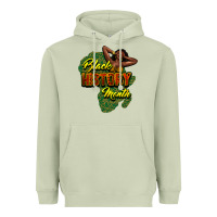 Matcha Black History Month Heavyweight Hoodie - HowdyJamesFarm
