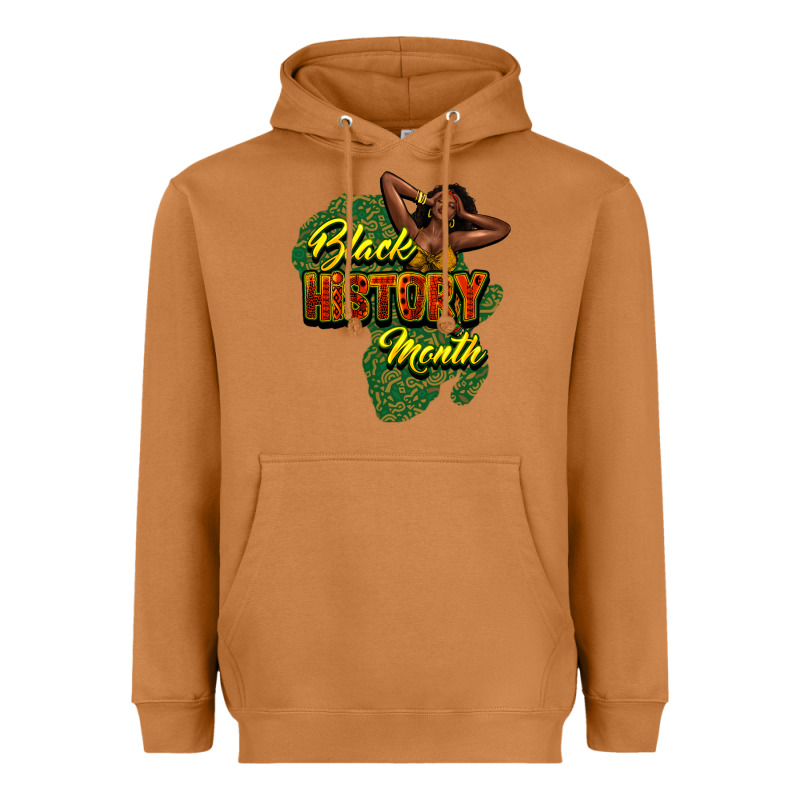 Black History Month Heavyweight Hoodie by HowdyJamesFarm | Teevron