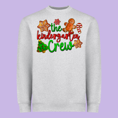 The Kindergarten Crew Heavyweight Sweatshirt Designed By Lillyallendesigns