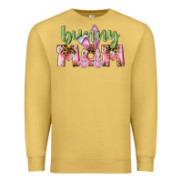 Antique Gold Happy Easter Bunny Mom Premium Sweatshirt - CowGirlArtShop