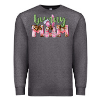 Charcoal Heather Happy Easter Bunny Mom Premium Sweatshirt - CowGirlArtShop