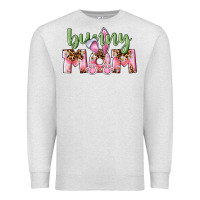 Oatmeal Heather Happy Easter Bunny Mom Premium Sweatshirt - CowGirlArtShop