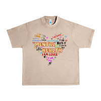French Oak mental health matters Urban Heavy Tee - JahusDesignShop