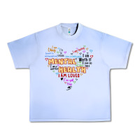 Grape Ice mental health matters Urban Heavy Tee - JahusDesignShop