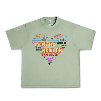 Oil Green mental health matters Urban Heavy Tee - JahusDesignShop