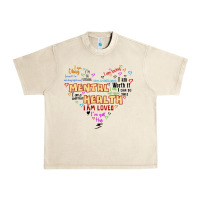 Sandshell mental health matters Urban Heavy Tee - JahusDesignShop
