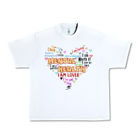 White mental health matters Urban Heavy Tee - JahusDesignShop