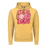 Vintage Mustard love love love valentines day Vintage Hoodie - MaliasSmallBusiness
