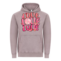 Vintage Zinc love love love valentines day Vintage Hoodie - MaliasSmallBusiness