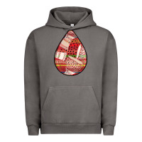Pigment Tornado african fabric pattern teardrop earrings 3 Urban Hoodie - BundleAndBundleShop