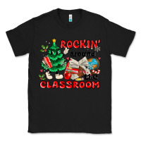 Black rockin around the classroom Classic Tee - MaliasSmallBusiness