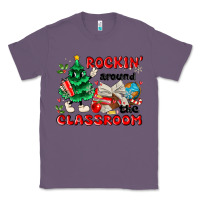 Lavender rockin around the classroom Classic Tee - MaliasSmallBusiness