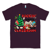 Plum rockin around the classroom Classic Tee - MaliasSmallBusiness