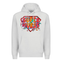 Dove Grey super nurse Premium Hoodie - CowGirlArtShop