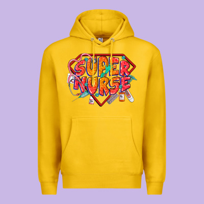 Super Nurse Premium Hoodie Designed By Cowgirlartshop