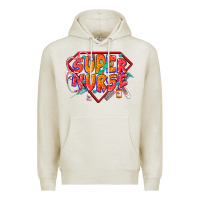 Oatmeal Heather super nurse Premium Hoodie - CowGirlArtShop