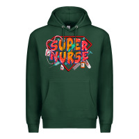 Sports Green super nurse Premium Hoodie - CowGirlArtShop