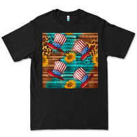 Black celebrity hat with leopard Premium Tee - BundleAndBundleShop