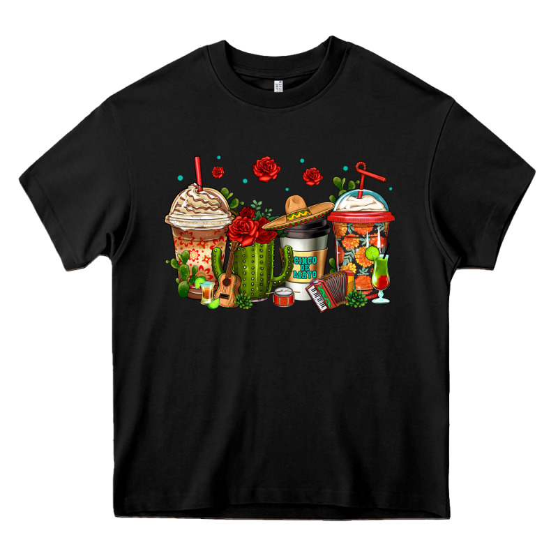 Cinco De Mayo Coffee Cups Heavy Core Tee by Jasminsmagicworld | Teevron