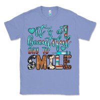 Colony Blue it’s a beautiful day to smile Classic Tee - JahusDesignShop
