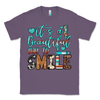 Lavender it’s a beautiful day to smile Classic Tee - JahusDesignShop
