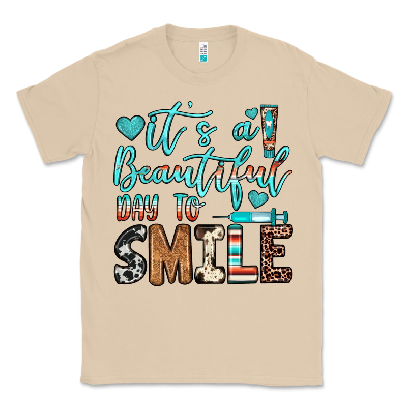 It’s A Beautiful Day To Smile Classic Tee by JahusDesignShop | Teevron