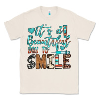 Natural it’s a beautiful day to smile Classic Tee - JahusDesignShop