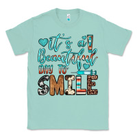 Seafoam it’s a beautiful day to smile Classic Tee - JahusDesignShop