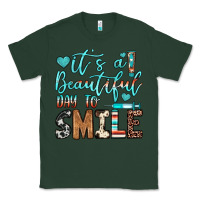 Sports Green it’s a beautiful day to smile Classic Tee - JahusDesignShop