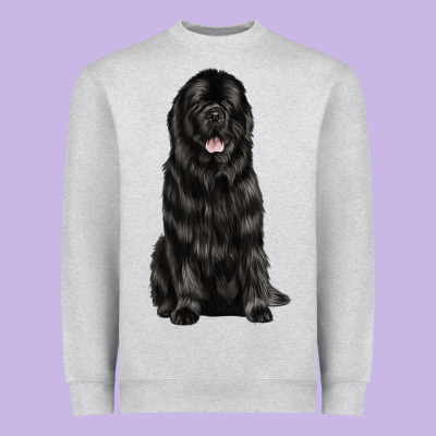 Newfoundland Dog Heavyweight Sweatshirt Designed By Lillyallendesigns