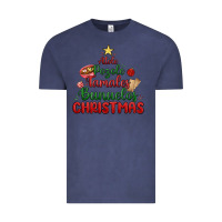 Vintage Denim atole pozole mexican christmas Vintage Tee - MaliasSmallBusiness