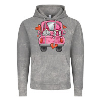 Cloud Rock valentines day gnome truck Vintage Hoodie - MaliasSmallBusiness