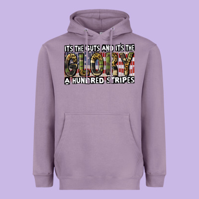 Its The Guts And Its The Glory 4th Of July Heavyweight Hoodie Designed By Cowgirlartshop