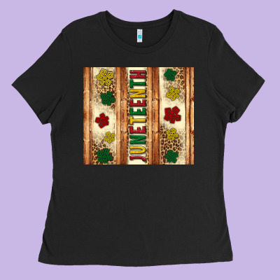 Juneteenth Tumbler Ladies Tee Designed By Artiststas