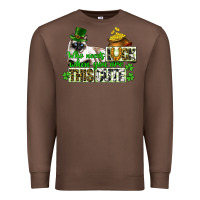 Chestnut St. Patrick's cat who needs luck when you are this Premium Sweatshirt - CowGirlArtShop