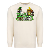 Sandshell St. Patrick's cat who needs luck when you are this Premium Sweatshirt - CowGirlArtShop