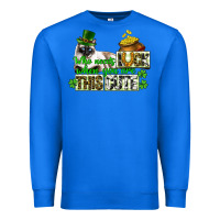 St. Patrick's Cat Who Needs Luck When You Are This Premium Sweatshirt | Teevron