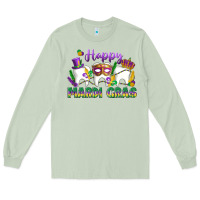 Matcha mardi gras celebration with teeth Long Sleeve Tee - LillyAllenDesigns
