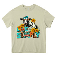 Mossy live simply Heavy Core Tee - AdoDesignShop