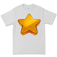Dove Grey 3d golden stars Premium Tee - AdoDesignShop