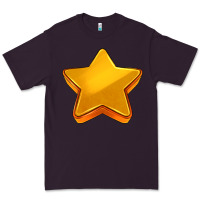 Plum 3d golden stars Premium Tee - AdoDesignShop