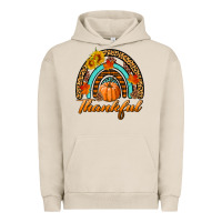 Pigment French Oak thankful pumpkin rainbow Urban Hoodie - BundleAndBundleShop
