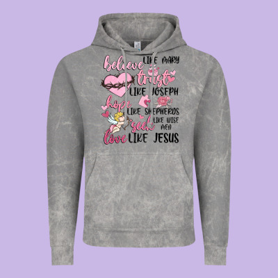 Christian Valentines Vintage Hoodie Designed By Maliassmallbusiness