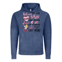 Vintage Denim christian valentines Vintage Hoodie - MaliasSmallBusiness