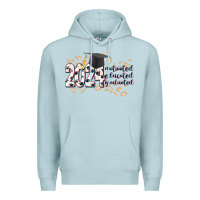 Blue Mist 2024 motivated educated graduated Premium Hoodie - CowGirlArtShop