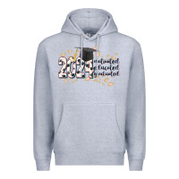 Heather Grey 2024 motivated educated graduated Premium Hoodie - CowGirlArtShop