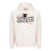 Pale Pink 2024 motivated educated graduated Premium Hoodie - CowGirlArtShop