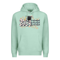 Seafoam 2024 motivated educated graduated Premium Hoodie - CowGirlArtShop