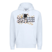 White 2024 motivated educated graduated Premium Hoodie - CowGirlArtShop