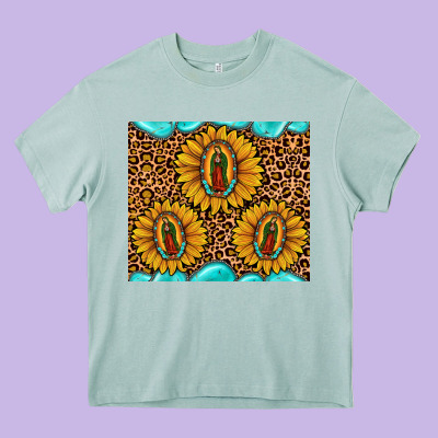 Our Lady Of Guadalupe Heavy Core Tee Designed By Jahusdesignshop
